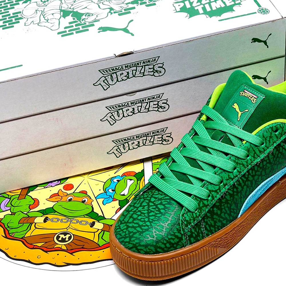 🐢 Puma Suede XL Teenage Mutant Ninja Turtles 🐢 - Picture 6 of 6